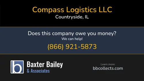 Compass Logistics LLC 450 W 55th St Countryside, IL DOT:3031887 MC:39836 1 (800) 414-4480